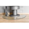 Plaque de sol en verre forme ronde 60cm
