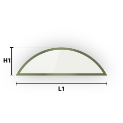 Verre classique Bords Polis