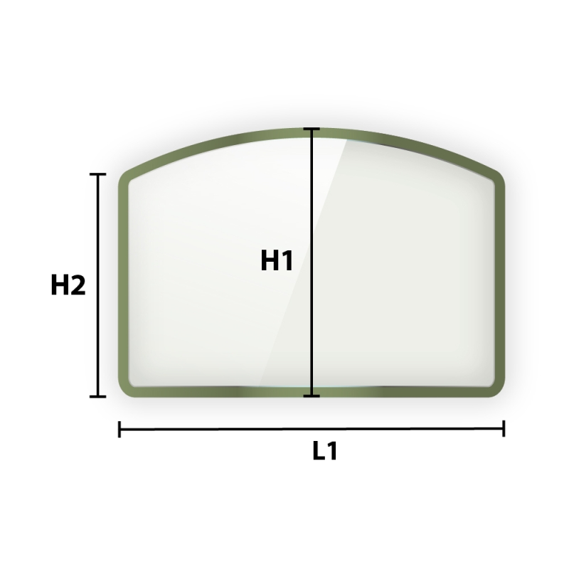 Verre feuilleté opale