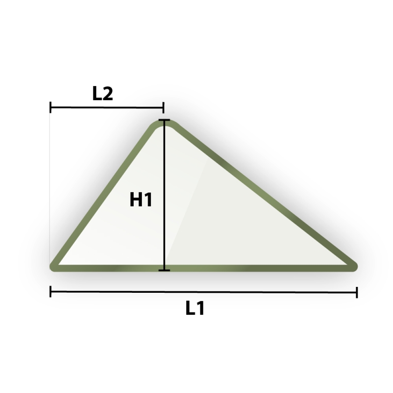 Verre fumé bronze sur mesure : vitrage trempé teinté noir