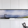 Crédence en verre imprimé Trompe l'oeil