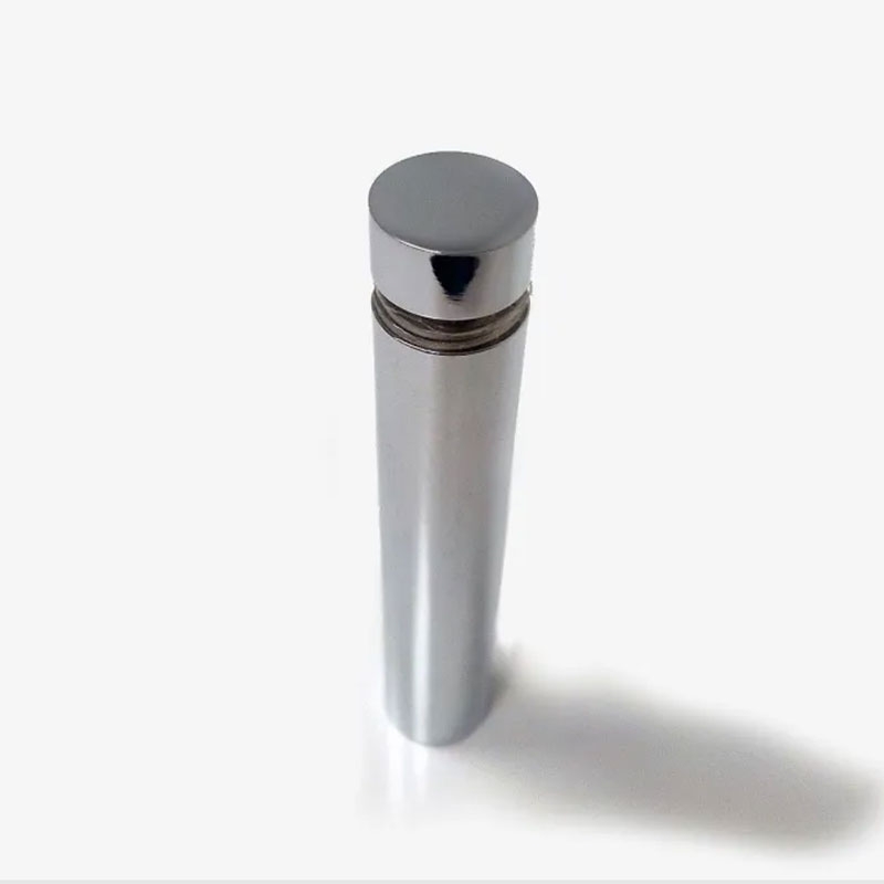 Entretoise en laiton chromé, diam 11mm H60mm
