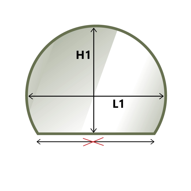Verre trempé laqué sur mesure