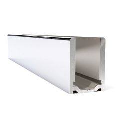 Profilé U alu pour paroi douche en verre de 6 à 12mm