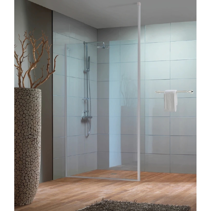 Raidisseur sol plafond - paroi de douche fixe