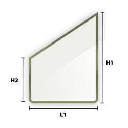 Verre trempé sur mesure - Petit volume