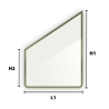 Verre trempé sur mesure - Petit volume