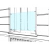 4 pinces pour écran de protection de fenêtre
