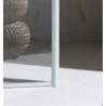 Barre de maintien sol plafond - paroi de douche fixe