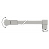 Barre de fixation recoupable pour paroi de douche 120cm